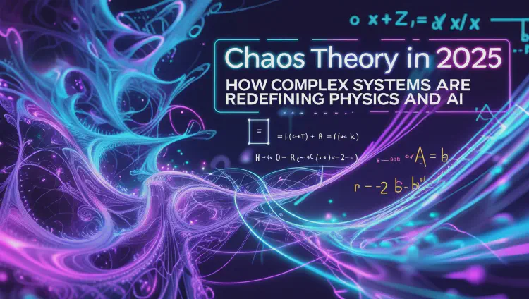 Chaos Theory in 2025: How Complex Systems are Redefining Physics and AI