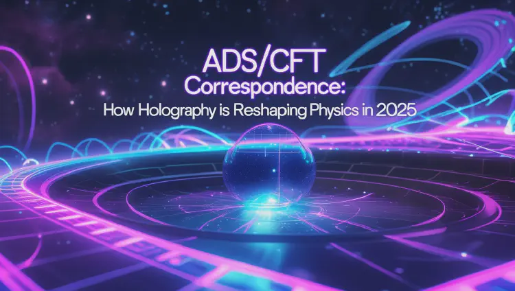 AdS/CFT Correspondence: How Holography Is Reshaping Physics in 2025
