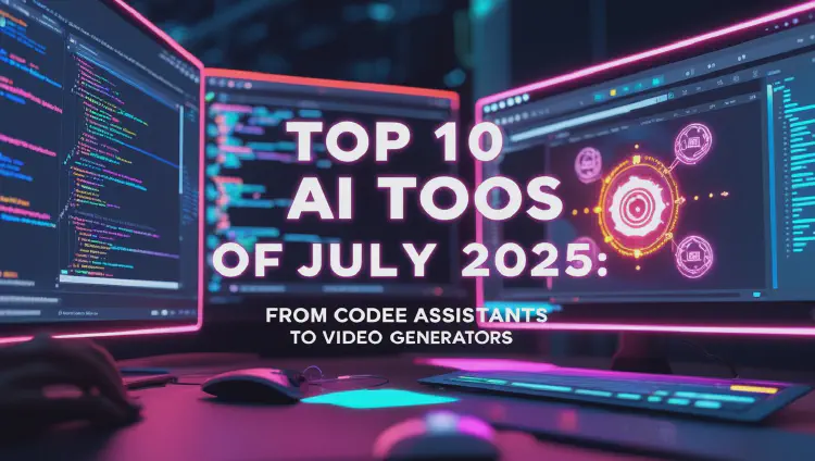 Top 10 AI Tools of July 2025: From Code Assistants to Video Generators