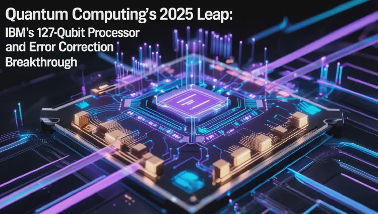 Quantum Computing’s 2025 Leap: IBM’s 127-Qubit Processor and Error Correction Breakthrough