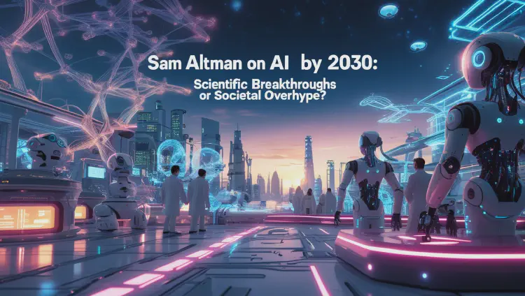 Sam Altman on AI by 2030: Scientific Breakthroughs or Societal Overhype?