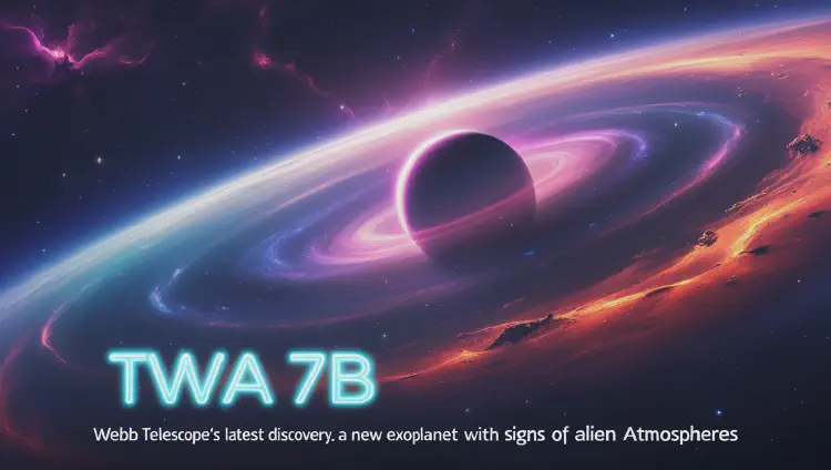 Webb Telescope’s Latest Discovery: A New Exoplanet with Signs of Alien Atmospheres