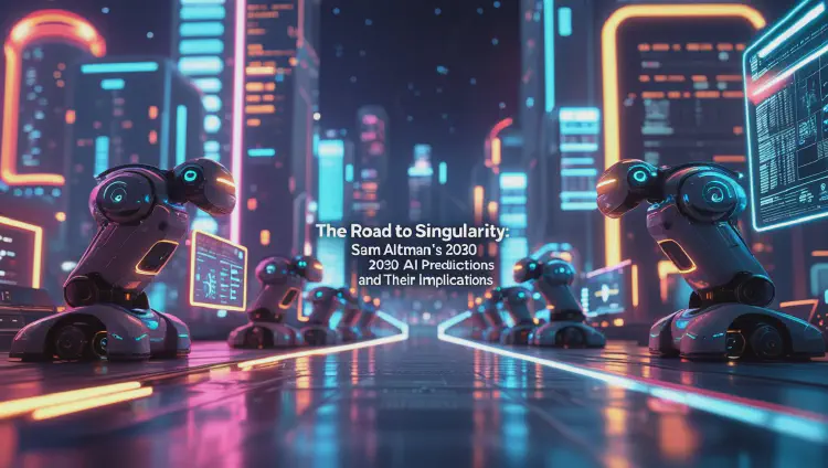 The Road to Singularity: Sam Altman’s 2030 AI Predictions and Their Implications