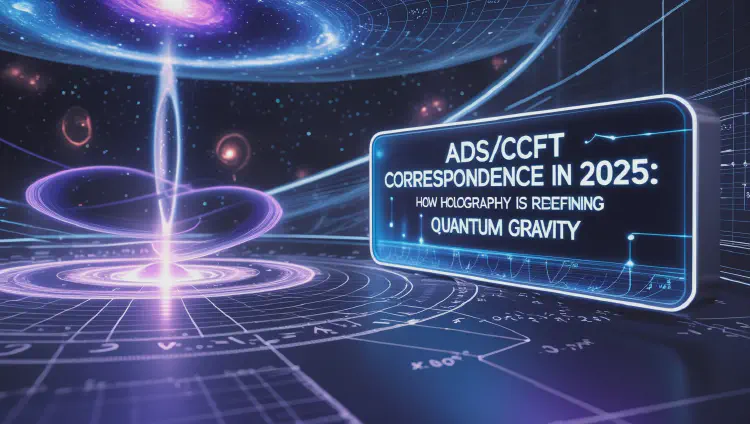 AdS/CFT Correspondence in 2025: How Holography Is Redefining Quantum Gravity